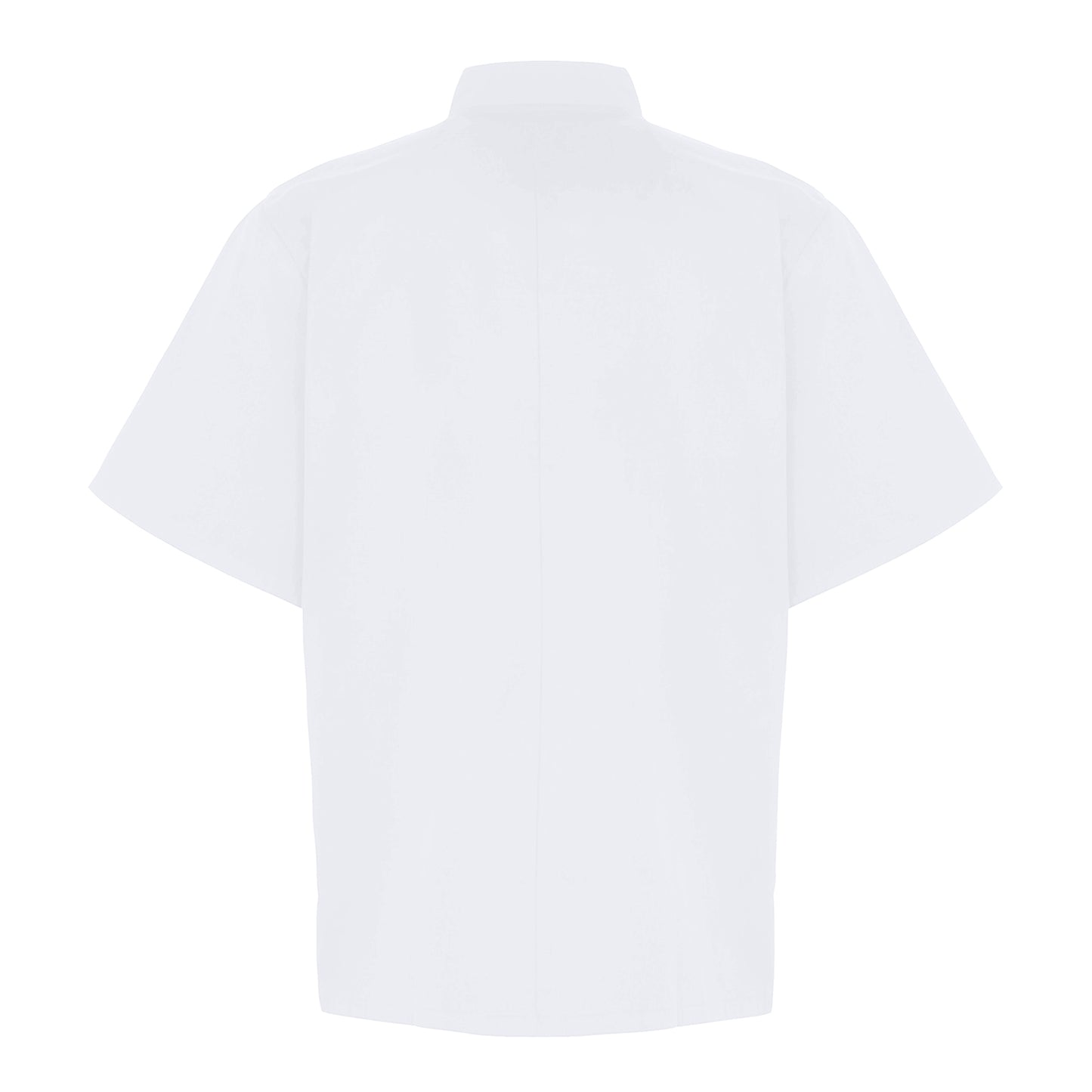 White - Back - Premier Unisex Adult Short-Sleeved Chef Jacket