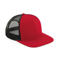 Classic Red-Black - Front - Beechfield Unisex Adult Trucker Cap