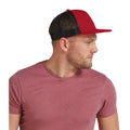 Classic Red-Black - Back - Beechfield Unisex Adult Trucker Cap