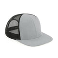 Grey-Black - Front - Beechfield Unisex Adult Trucker Cap