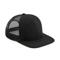 Black - Front - Beechfield Unisex Adult Trucker Cap