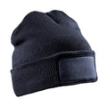 Navy - Front - Result Genuine Recycled Unisex Adult Thinsulate Beanie
