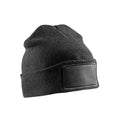 Black - Front - Result Genuine Recycled Unisex Adult Thinsulate Beanie