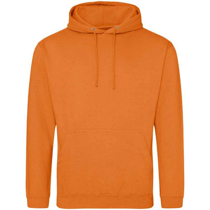 Orange Crush - Front - Awdis Unisex Adult College Hoodie
