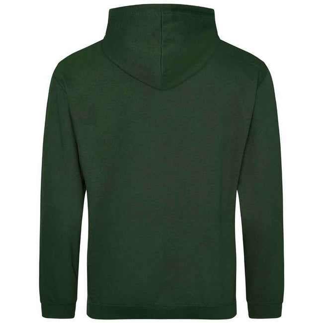 Forest Green - Back - Awdis Unisex Adult College Hoodie