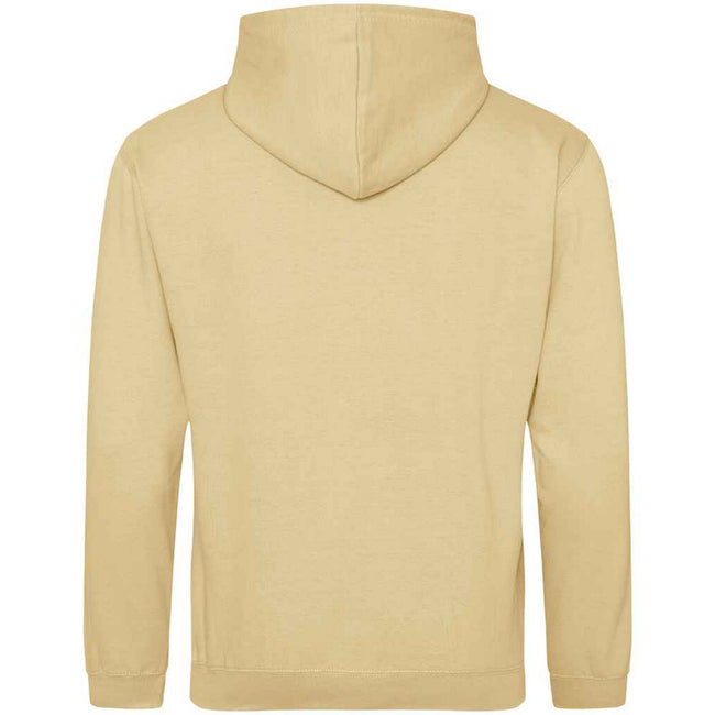 Desert Sand - Back - Awdis Unisex Adult College Hoodie