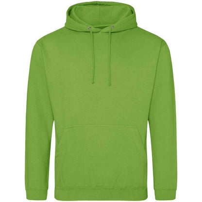 Kelly Green - Front - Awdis Unisex Adult College Hoodie