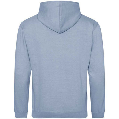 Dusty Blue - Back - Awdis Unisex Adult College Hoodie
