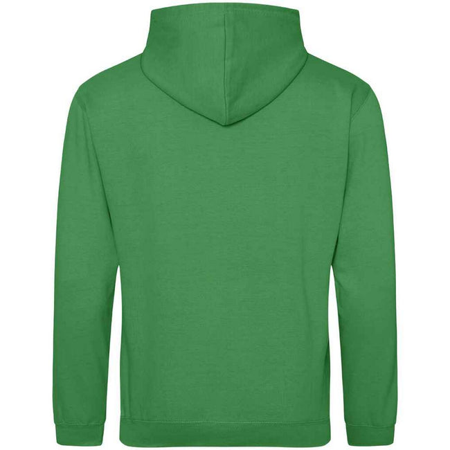 Lime Green - Back - Awdis Unisex Adult College Hoodie