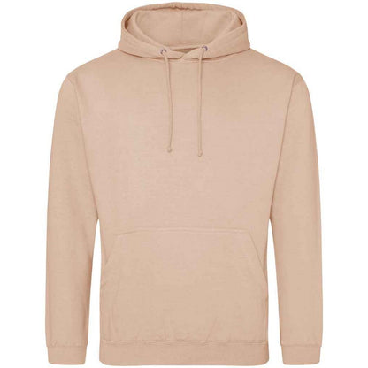 Peach Perfect - Front - Awdis Unisex Adult College Hoodie
