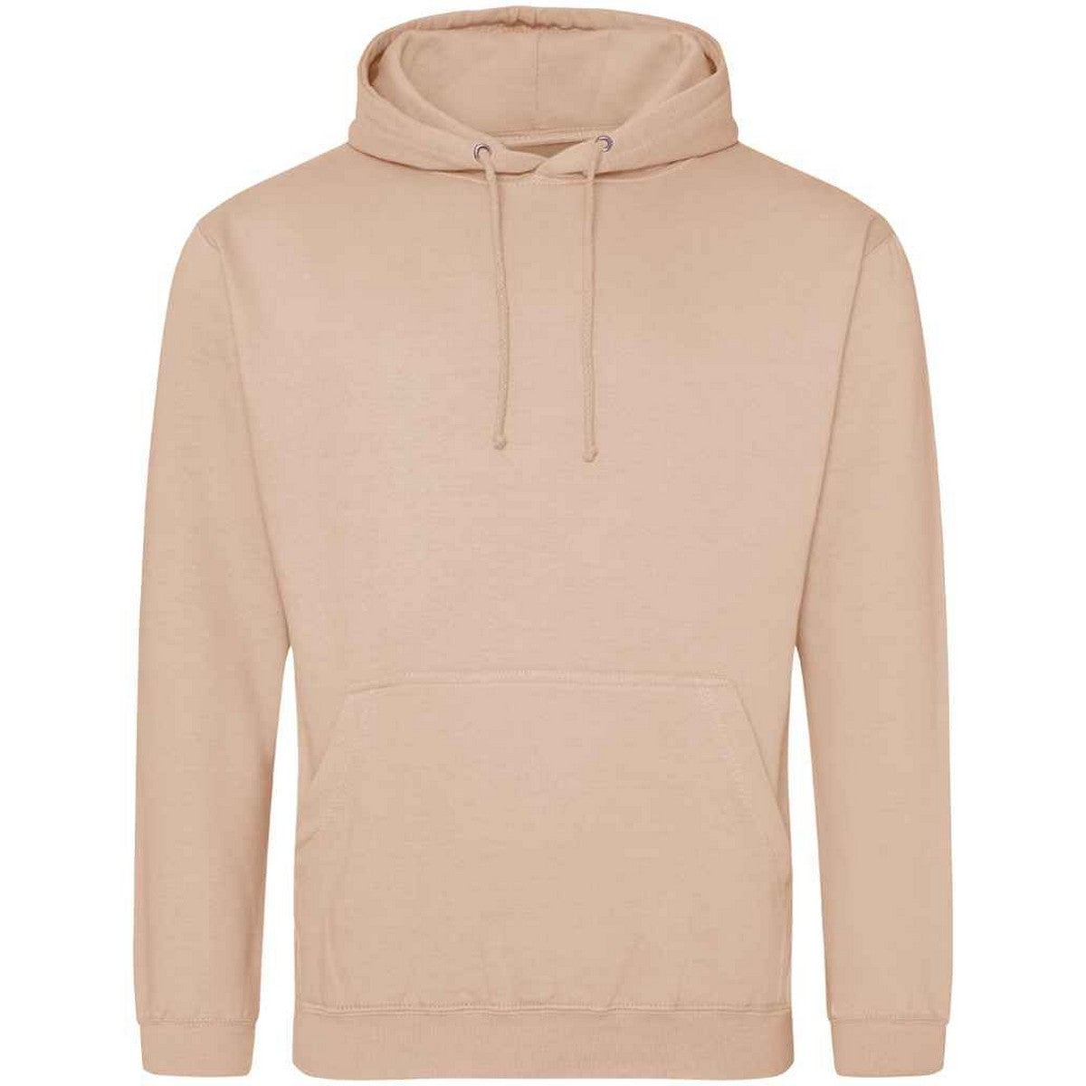 Peach Perfect - Front - Awdis Unisex Adult College Hoodie