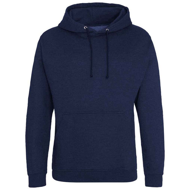 Navy Smoke - Front - Awdis Unisex Adult College Hoodie