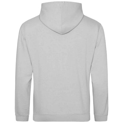 Moondust Grey - Back - Awdis Unisex Adult College Hoodie