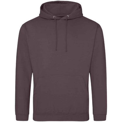 Wild Mulberry - Front - Awdis Unisex Adult College Hoodie