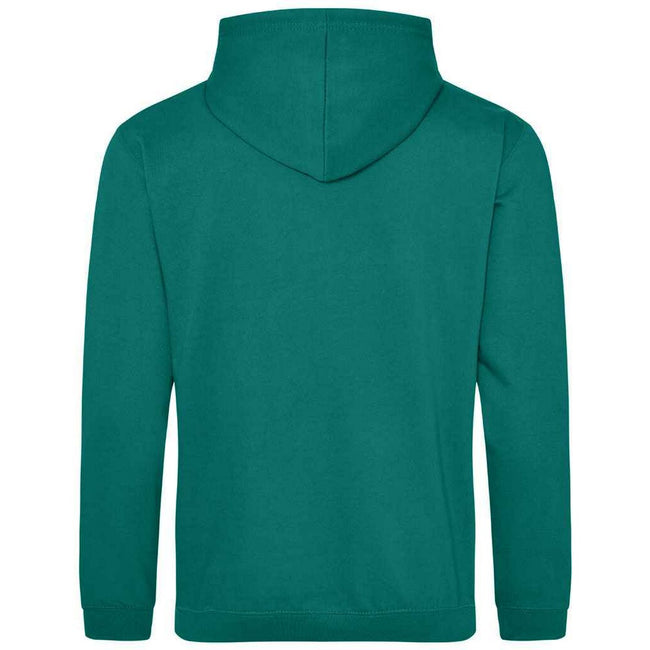 Olive Green - Front - Awdis Unisex Adult College Hoodie