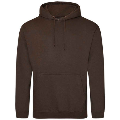Hot Chocolate - Back - Awdis Unisex Adult College Hoodie