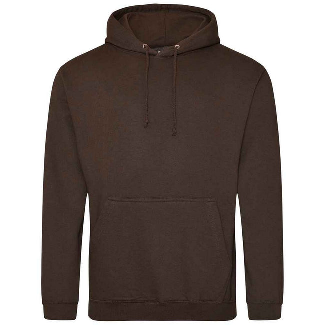 Hot Chocolate - Back - Awdis Unisex Adult College Hoodie