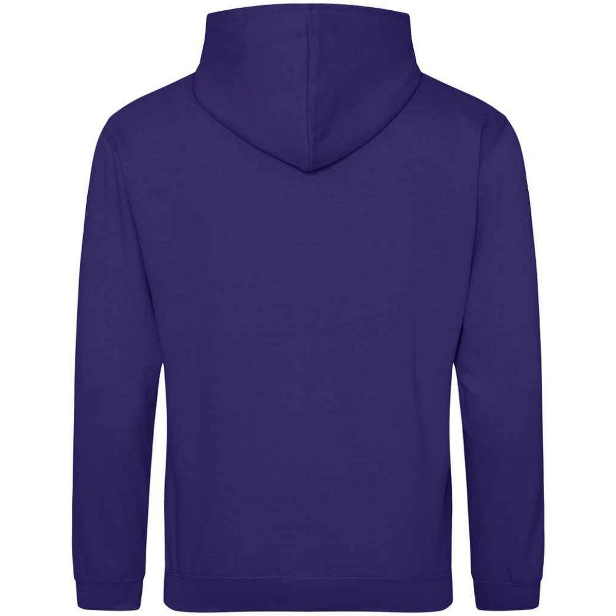 Ultra Violet - Back - Awdis Unisex Adult College Hoodie