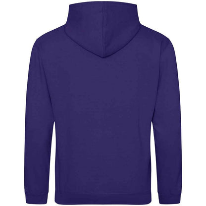 Ultra Violet - Back - Awdis Unisex Adult College Hoodie