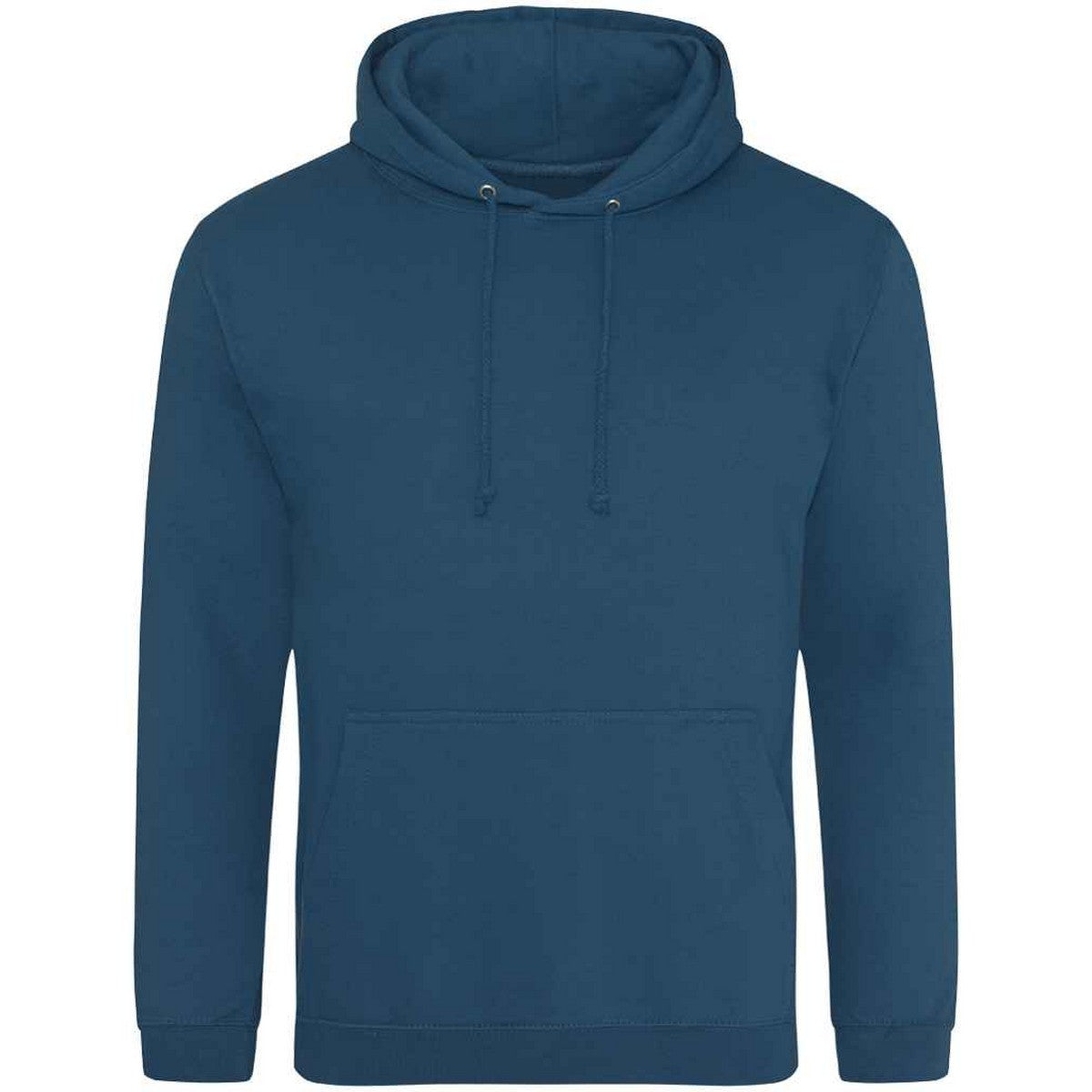 Deep Sea Blue - Front - Awdis Unisex Adult College Hoodie