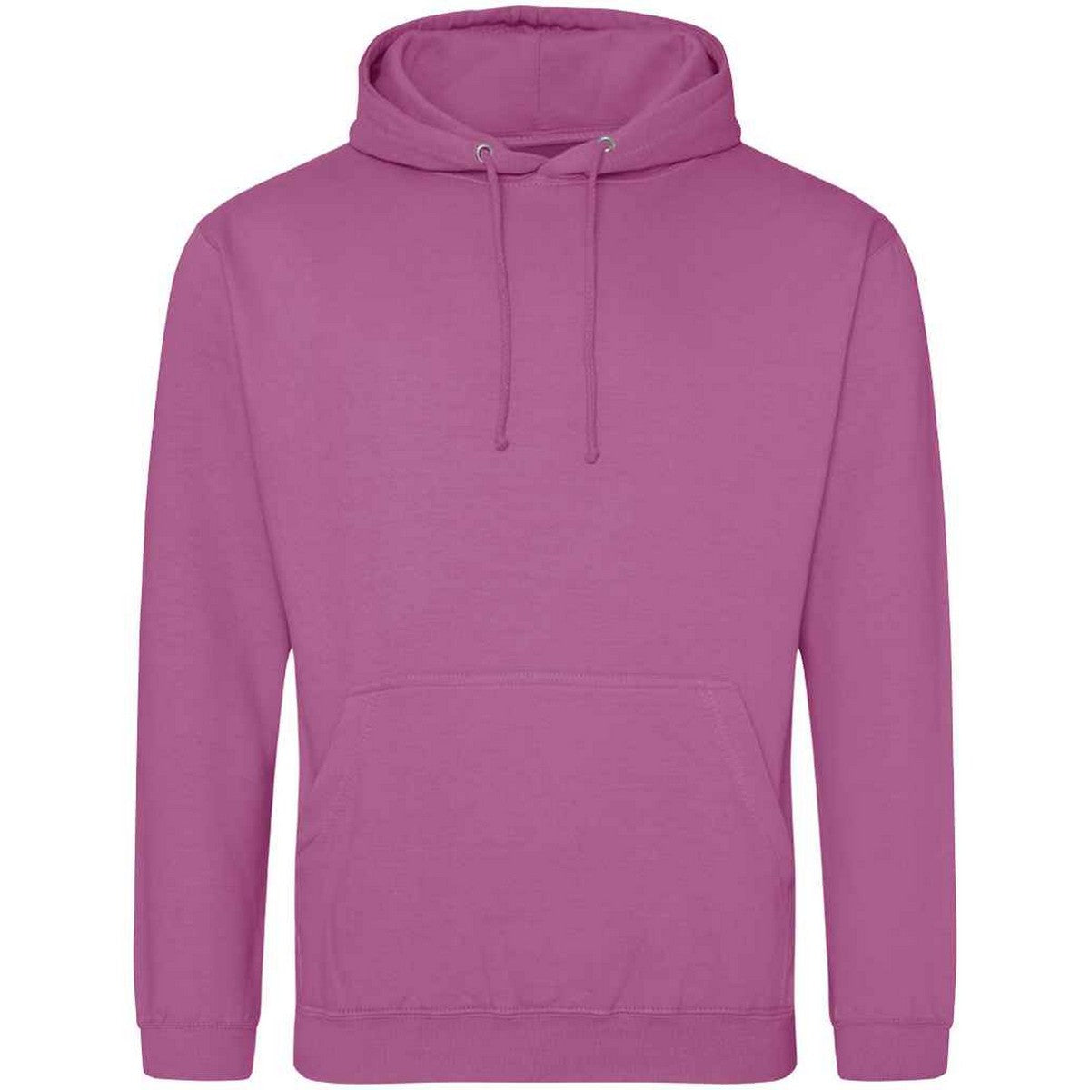 Pinky Purple - Front - Awdis Unisex Adult College Hoodie