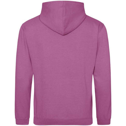 Pinky Purple - Back - Awdis Unisex Adult College Hoodie