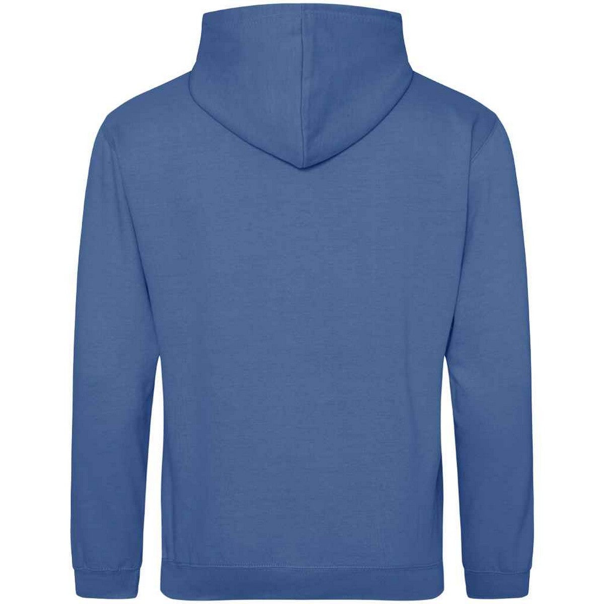 Tropical Blue - Back - Awdis Unisex Adult College Hoodie