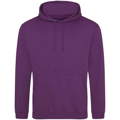Magenta Magic - Front - Awdis Unisex Adult College Hoodie