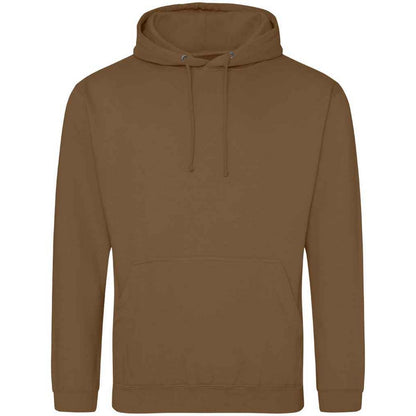 Caramel Toffee - Back - Awdis Unisex Adult College Hoodie