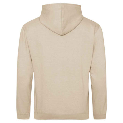 Nude - Back - Awdis Unisex Adult College Hoodie