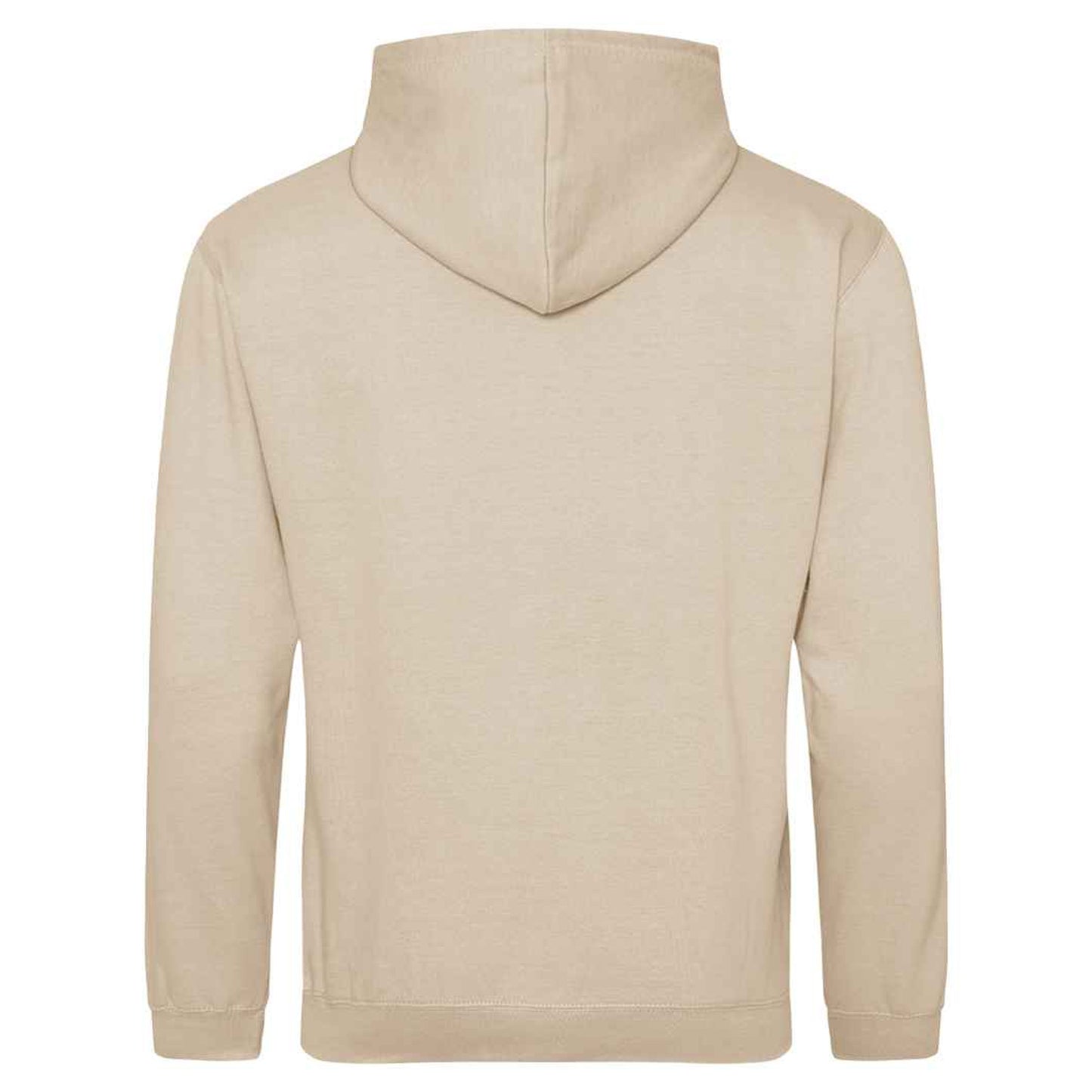 Nude - Back - Awdis Unisex Adult College Hoodie
