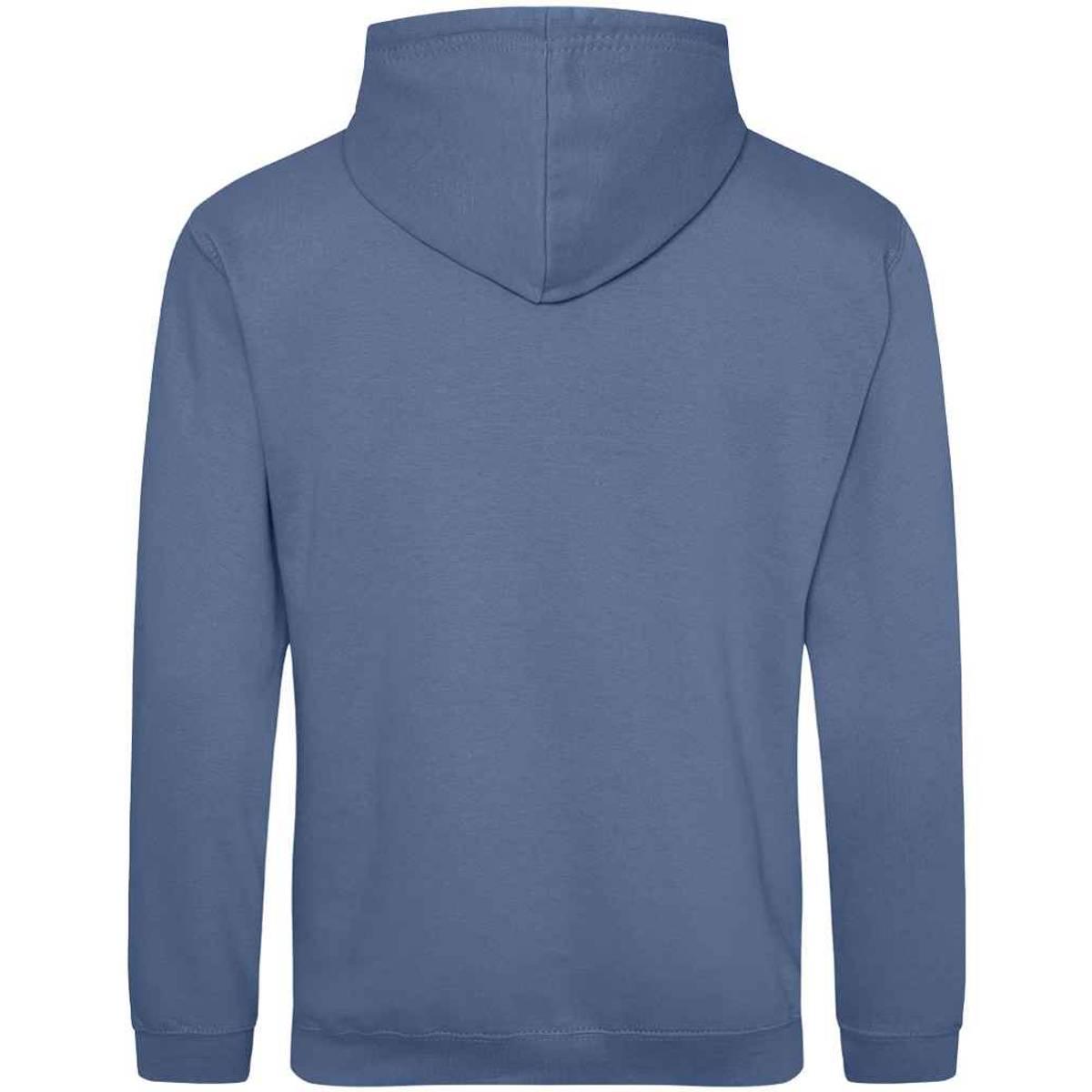 Atlantic Blue - Back - Awdis Unisex Adult College Hoodie