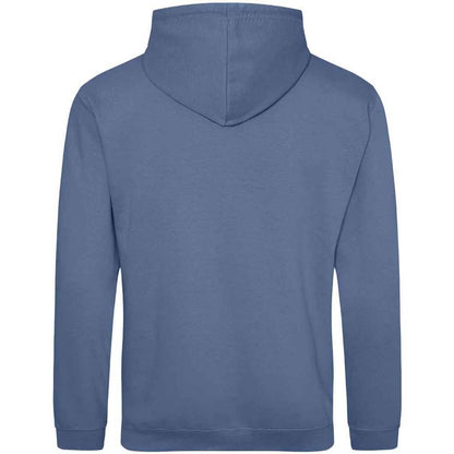 Atlantic Blue - Back - Awdis Unisex Adult College Hoodie
