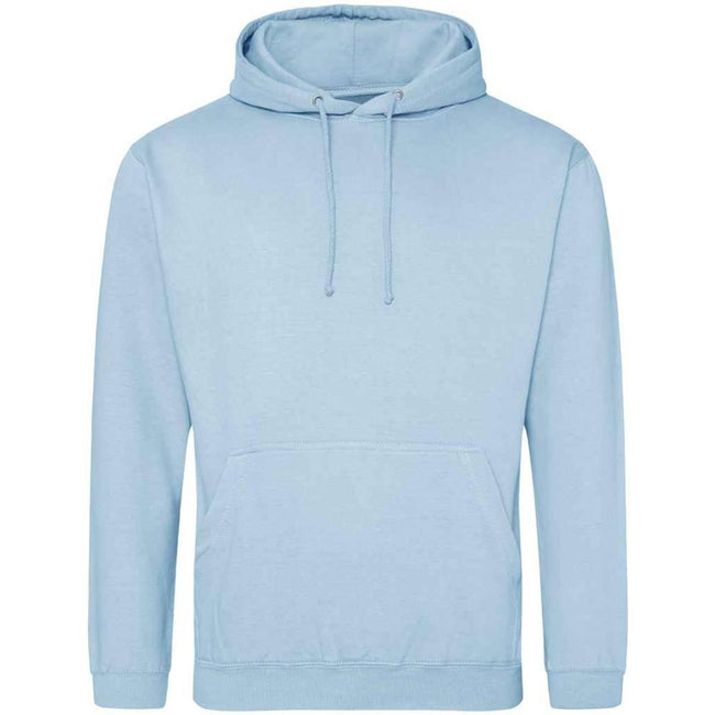 Ice Blue - Front - Awdis Unisex Adult College Hoodie