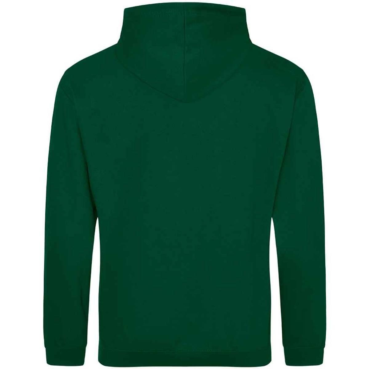 Rainforest Green - Back - Awdis Unisex Adult College Hoodie