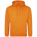 Pumpkin Pie - Front - Awdis Unisex Adult College Hoodie