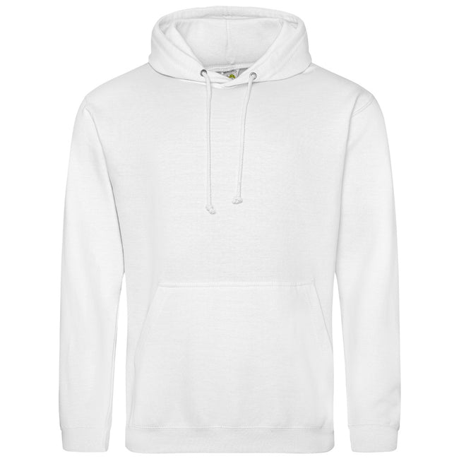 Arctic White - Front - Awdis Unisex Adult College Hoodie