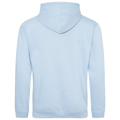 Sky Blue - Back - Awdis Unisex Adult College Hoodie