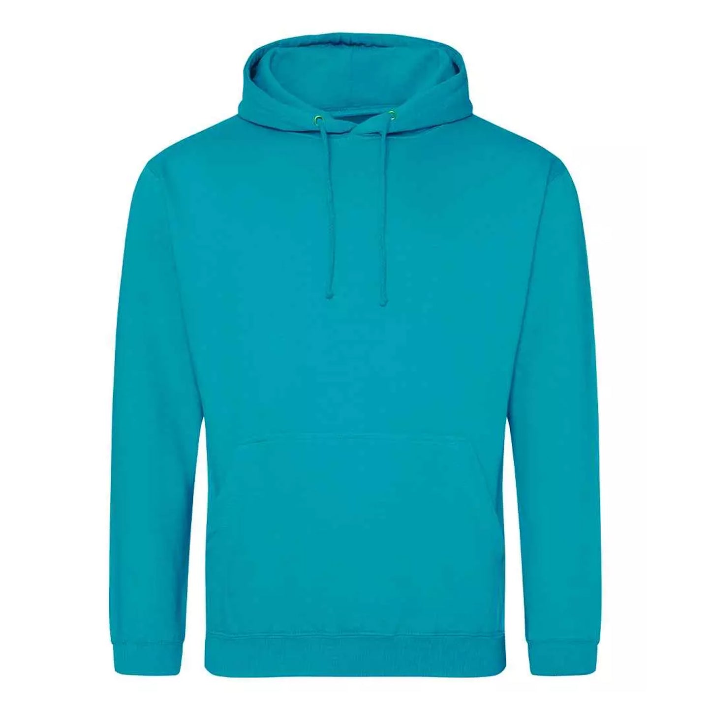 Lagoon Blue - Front - Awdis Unisex Adult College Hoodie