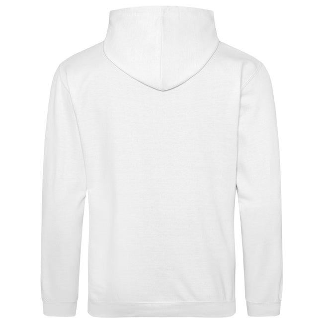 Arctic White - Back - Awdis Unisex Adult College Hoodie