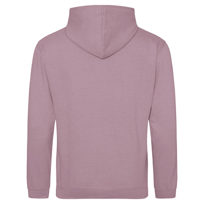 Dusty Lilac - Back - Awdis Unisex Adult College Hoodie