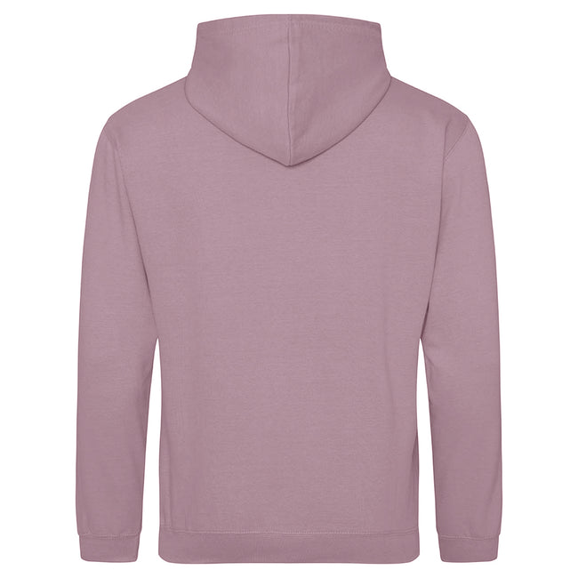 Dusty Lilac - Back - Awdis Unisex Adult College Hoodie