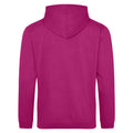 Festival Fuchsia - Front - Awdis Unisex Adult College Hoodie