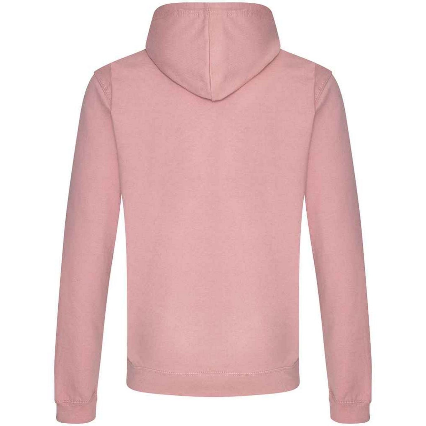 Dusty Pink - Back - Awdis Unisex Adult College Hoodie