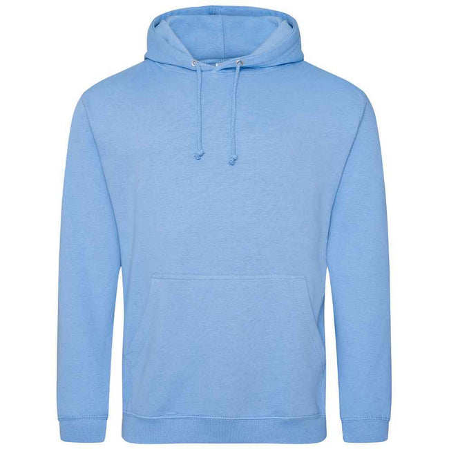 Cornflower Blue - Front - Awdis Unisex Adult College Hoodie