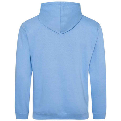 Cornflower Blue - Back - Awdis Unisex Adult College Hoodie
