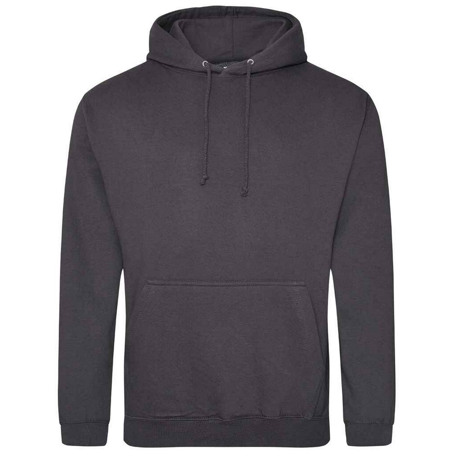 Shark Grey - Front - Awdis Unisex Adult College Hoodie