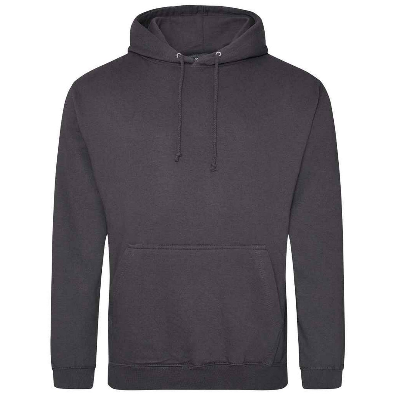 Shark Grey - Front - Awdis Unisex Adult College Hoodie