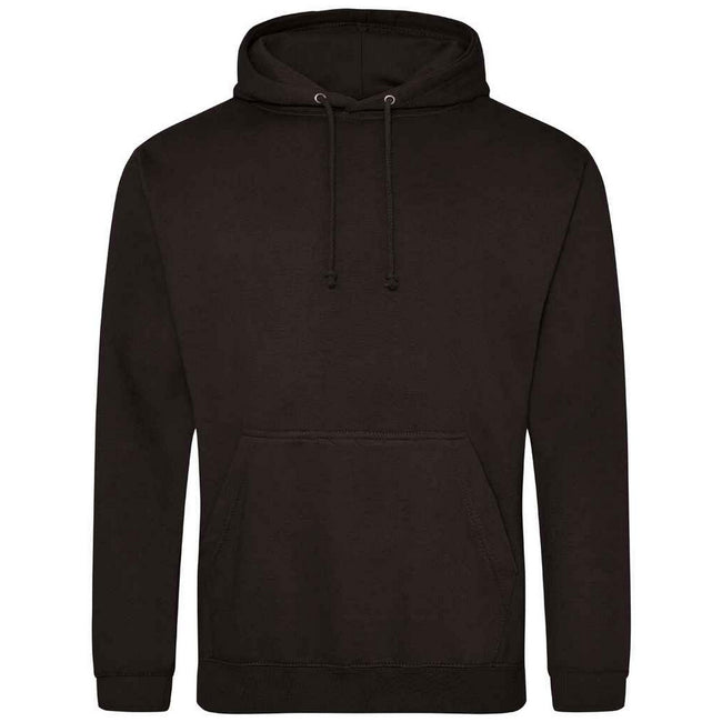 Jet Black - Side - Awdis Unisex Adult College Hoodie