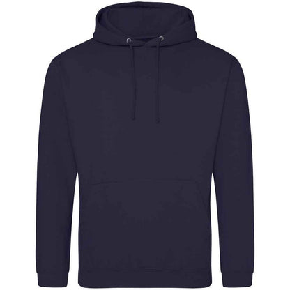 New French Navy - Side - Awdis Unisex Adult College Hoodie